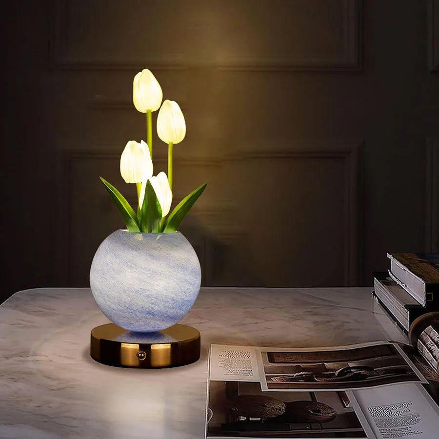 Bloom Decorative Tulip LED Lamp