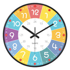 Educational Wall Clock for Kids