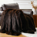 Morino Luxury Faux Fur Throw Blanket