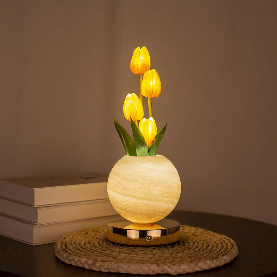 Bloom Decorative Tulip LED Lamp