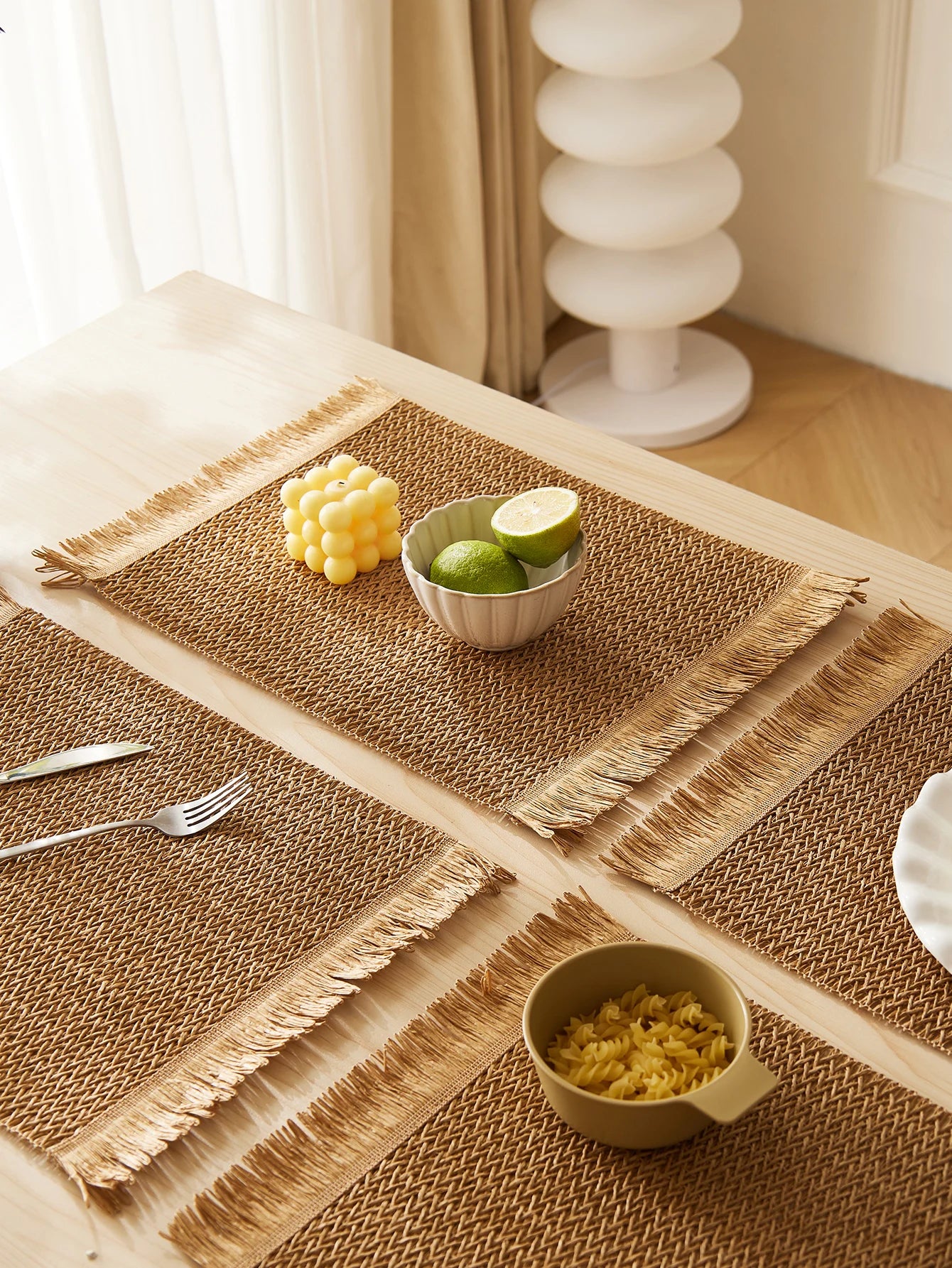 Roslin Woven Fringe Placemats
