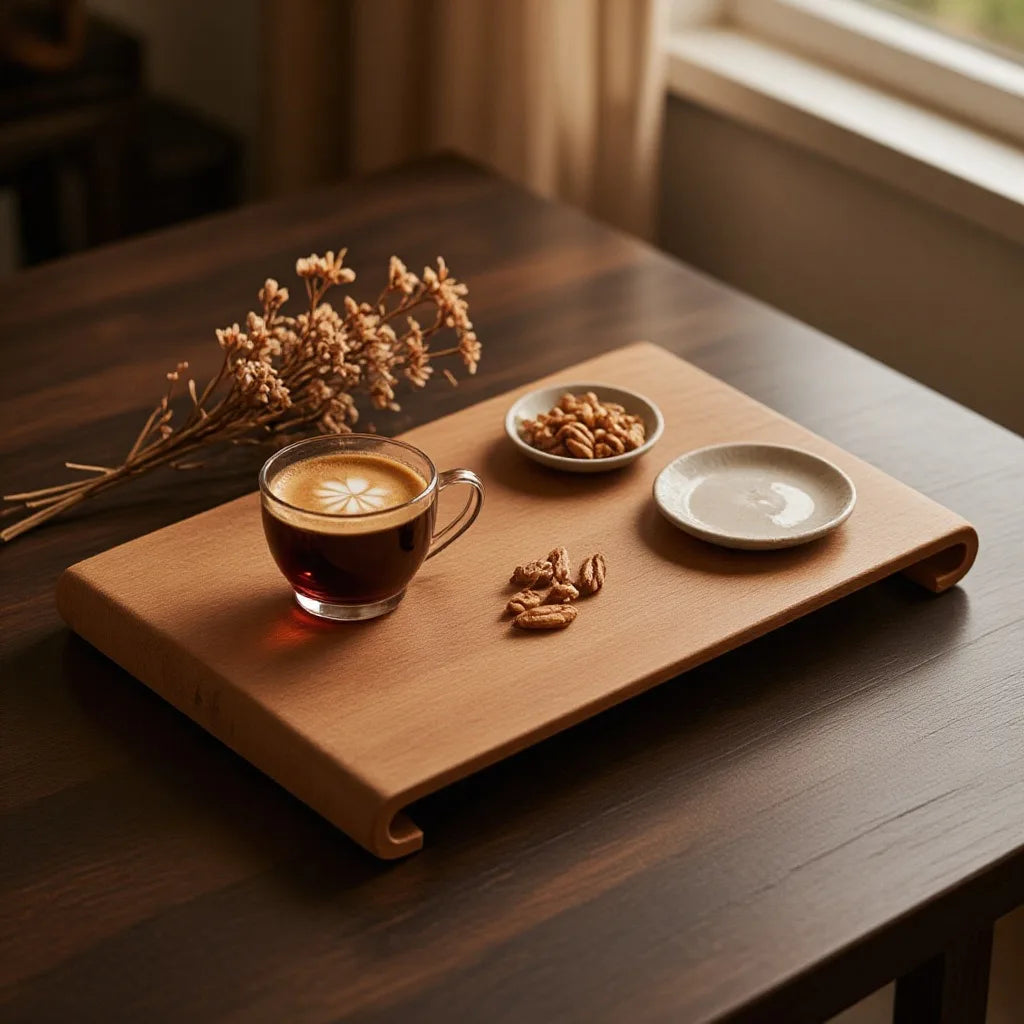 Kenji Walnut Serving Tray
