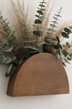 Trellis Wooden Rainbow Wall Planter Vase