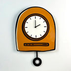 Cartoon Pendulum Wall Clock