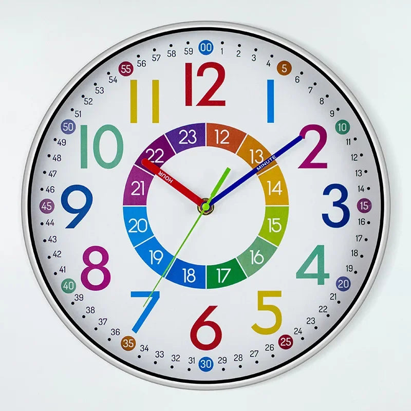 Ticksworth Learning Wall Clock for Kids