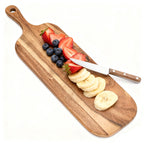 Wooden Serving & Cutting Board with Handle