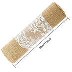 Kestrel Jute Lace Table Runner