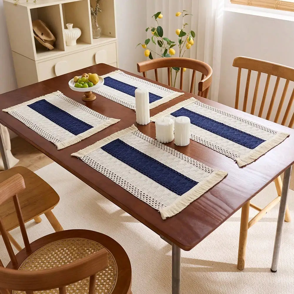 Weston Woven Stripe Placemats