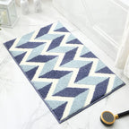 Sable Geometric Bath Mat