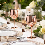 Cassara Stainless Steel 6-Piece Glassware Set