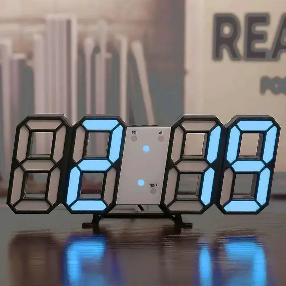 Axiom 3D LED Digital Desk Clock