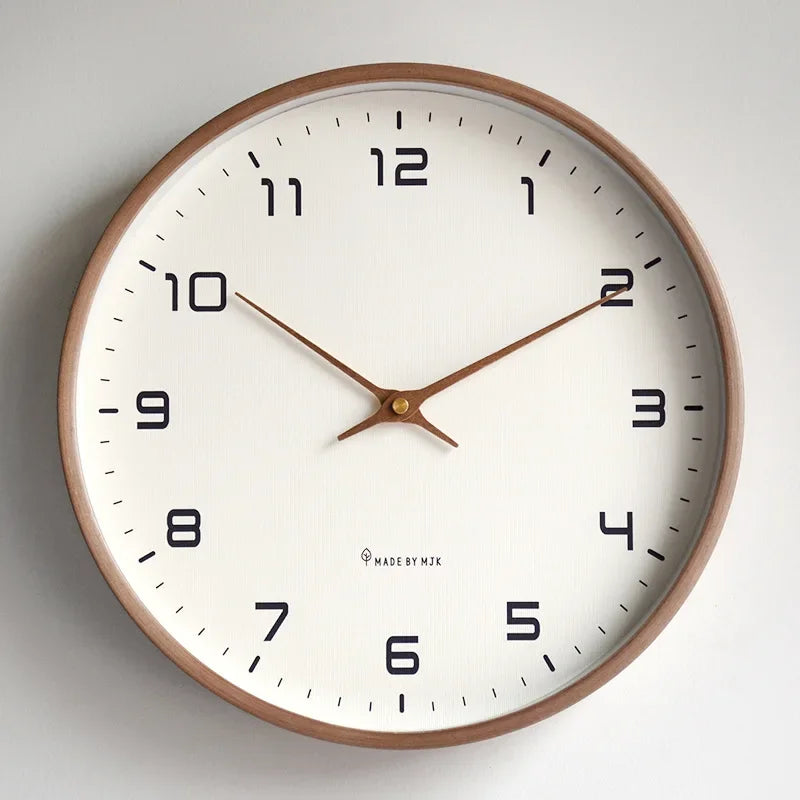 Larsson Silent Wooden Wall Clock