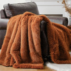 Morino Luxury Faux Fur Throw Blanket