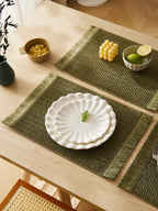 Roslin Woven Fringe Placemats