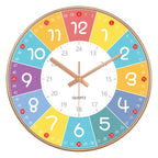 Educational Wall Clock for Kids