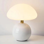 Halcyon Ceramic Mushroom Table Lamp