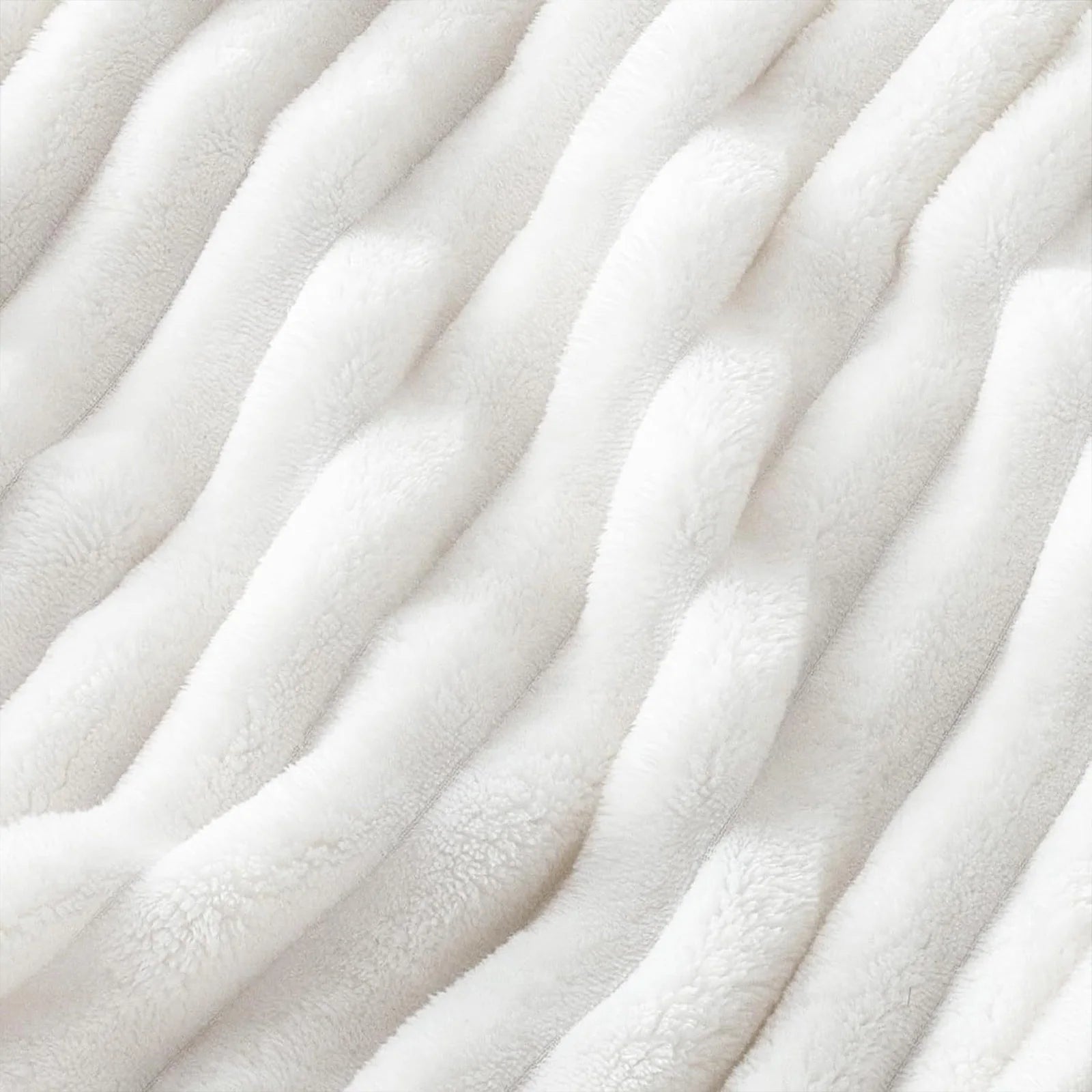 Meadow Soft Textured Coral Fleece Throw Blanket