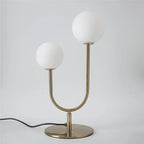 Vesper U-Shaped Dual Orb Table Lamp