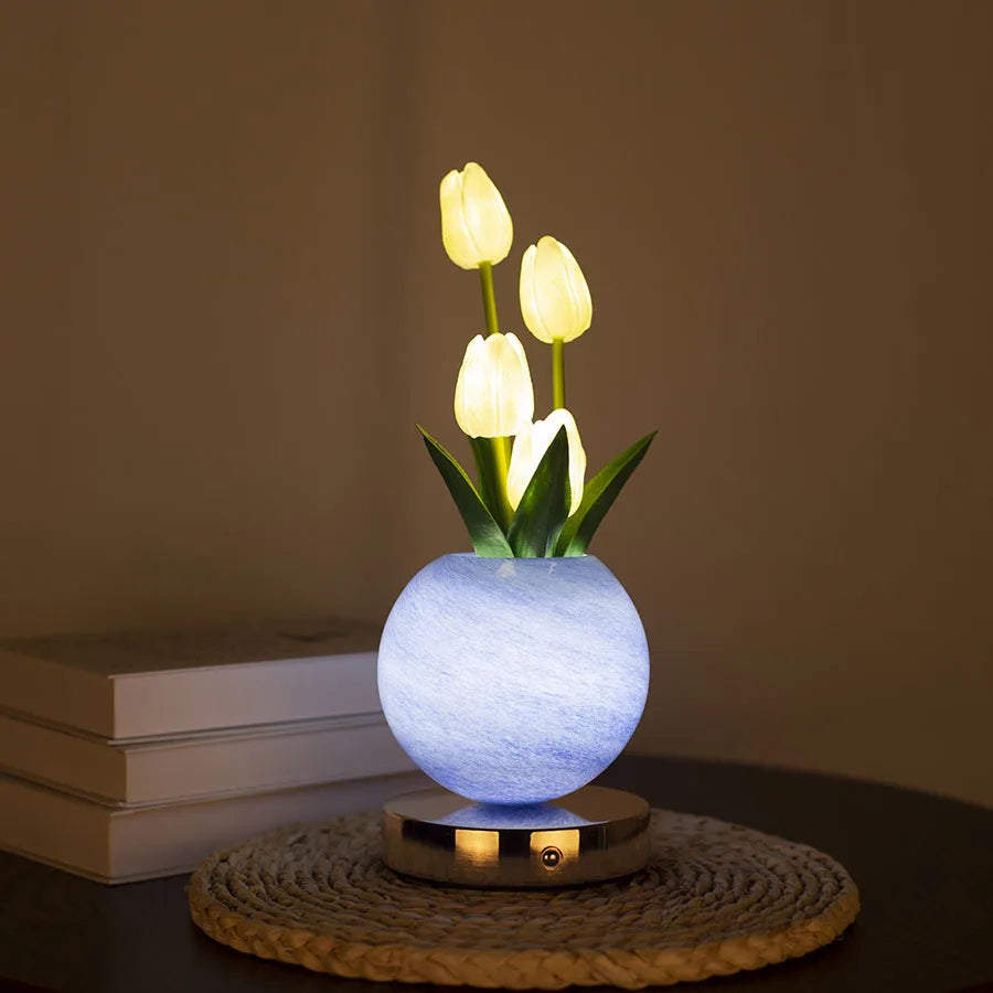 Bloom Decorative Tulip LED Lamp