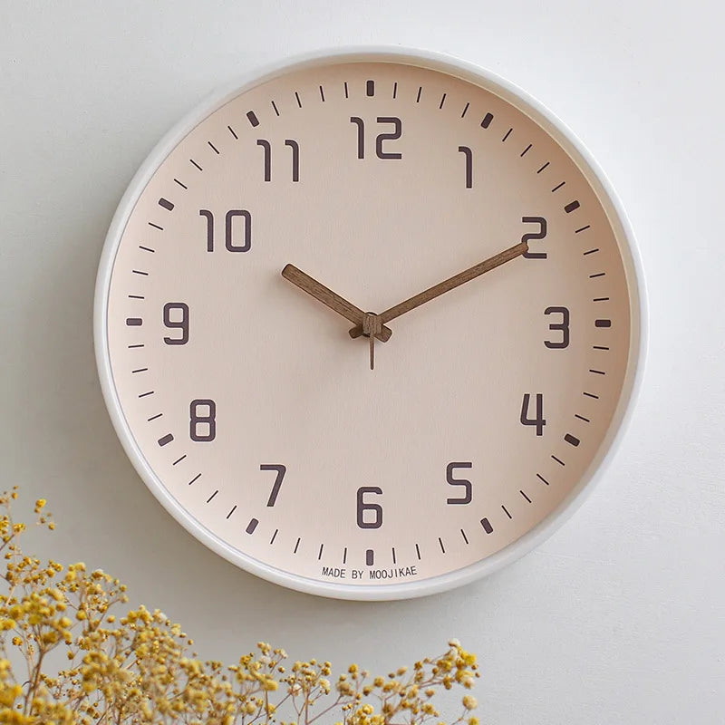 Harmon Silent Wall Clock with Minimalist Dial