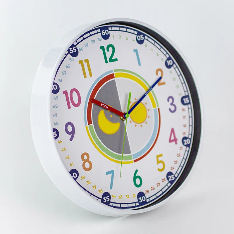 Ticksworth Learning Wall Clock for Kids