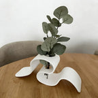 Kintsu Sculptural Ribbon Vase