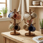 Oakwood Tree-Shaped Organizer Stand