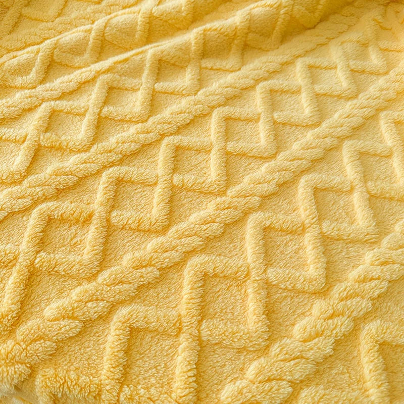 Solara Quilted Fleece Throw Blanket