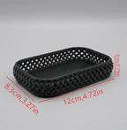 Trellis Woven Storage Tray