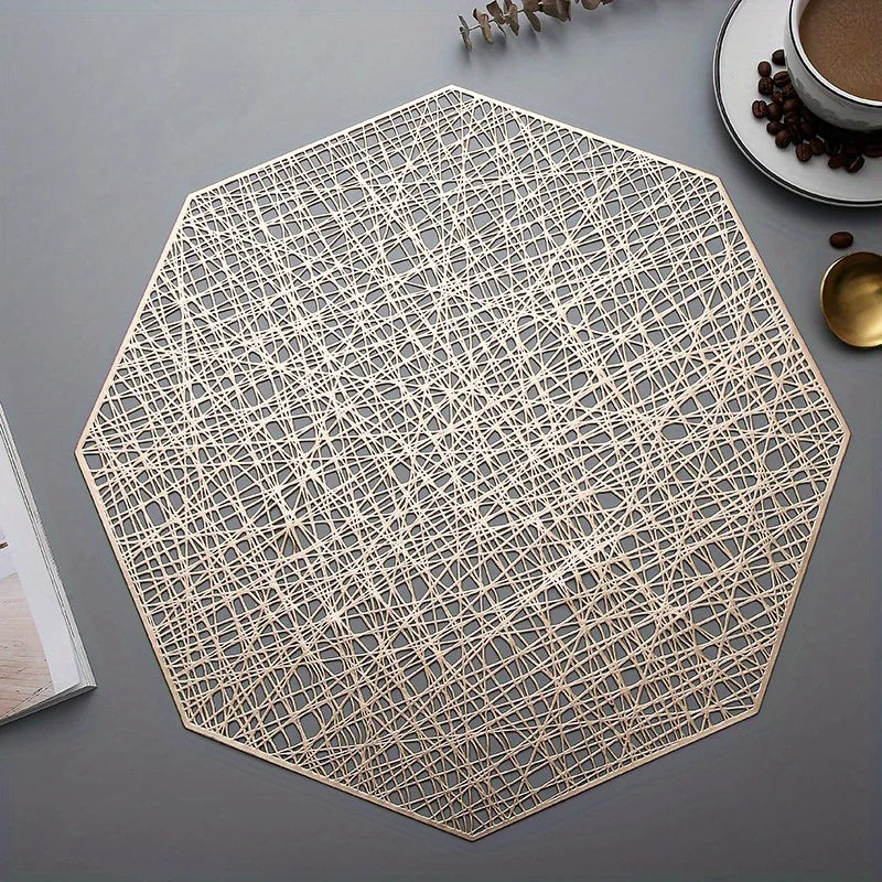 Ashcroft Woven Octagonal Placemats