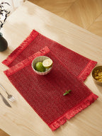 Roslin Woven Fringe Placemats
