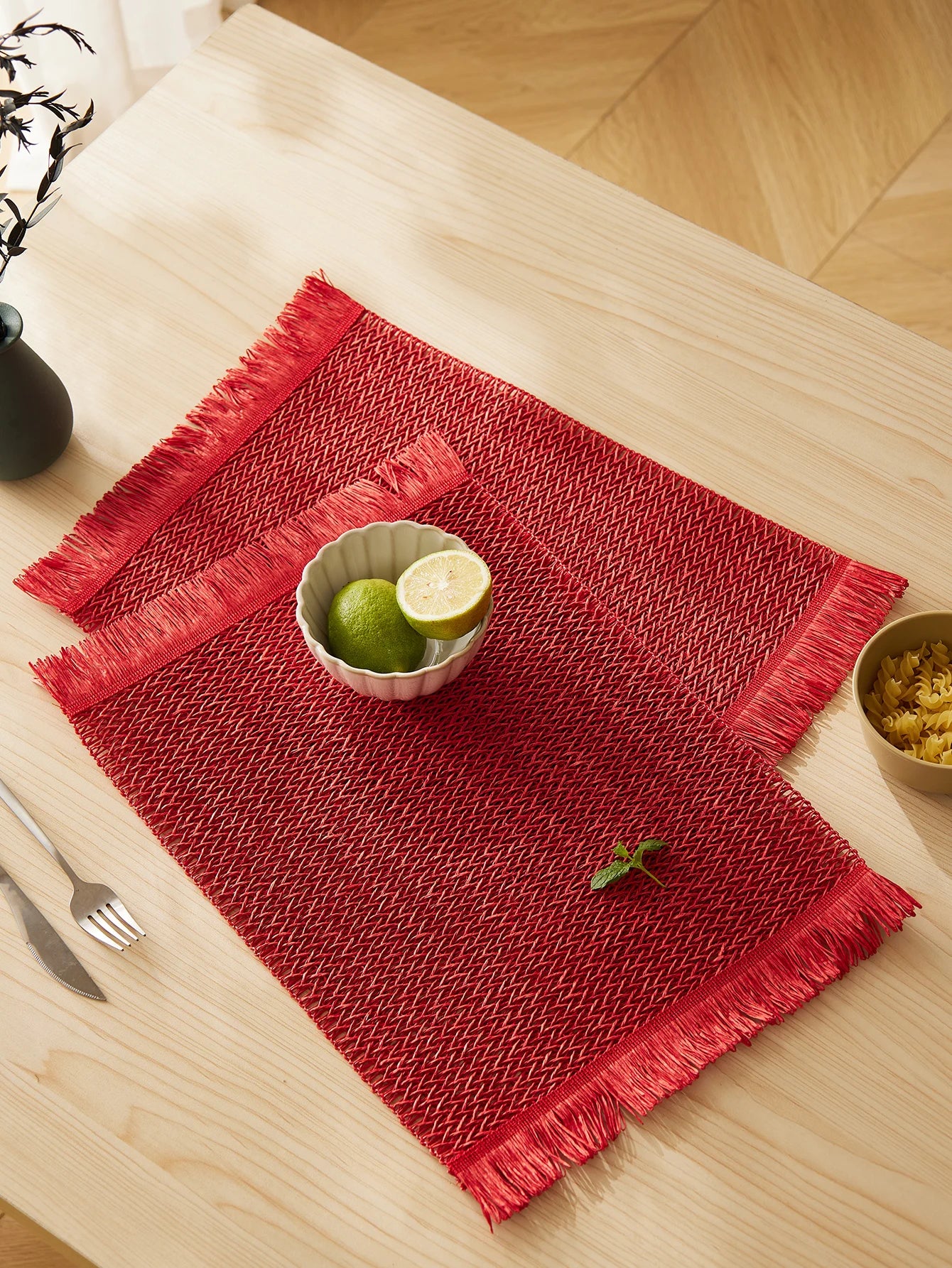 Roslin Woven Fringe Placemats