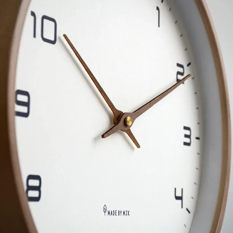 Larsson Silent Wooden Wall Clock