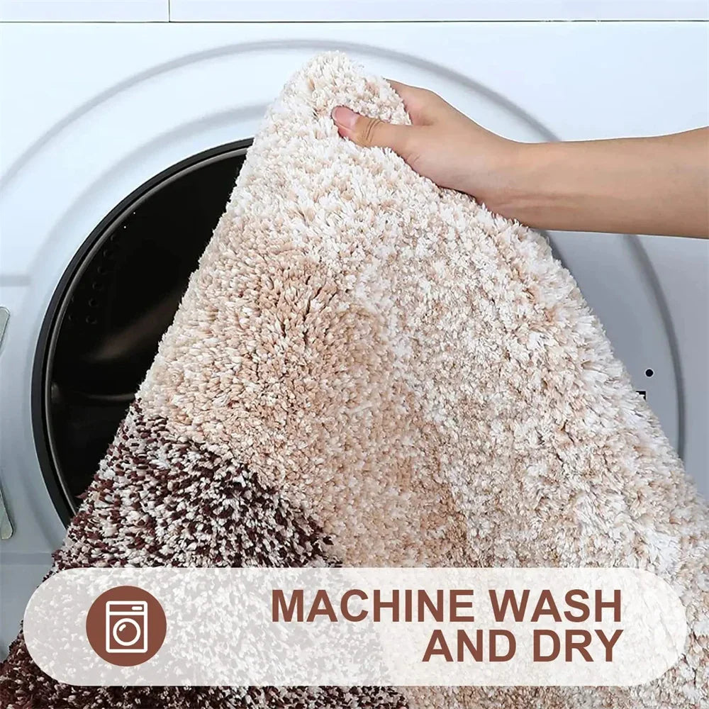 Plush Absorbent Bath Mat
