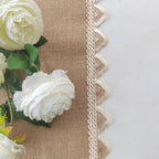 Kestrel Jute Lace Table Runner