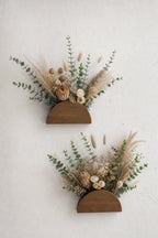 Trellis Wooden Rainbow Wall Planter Vase