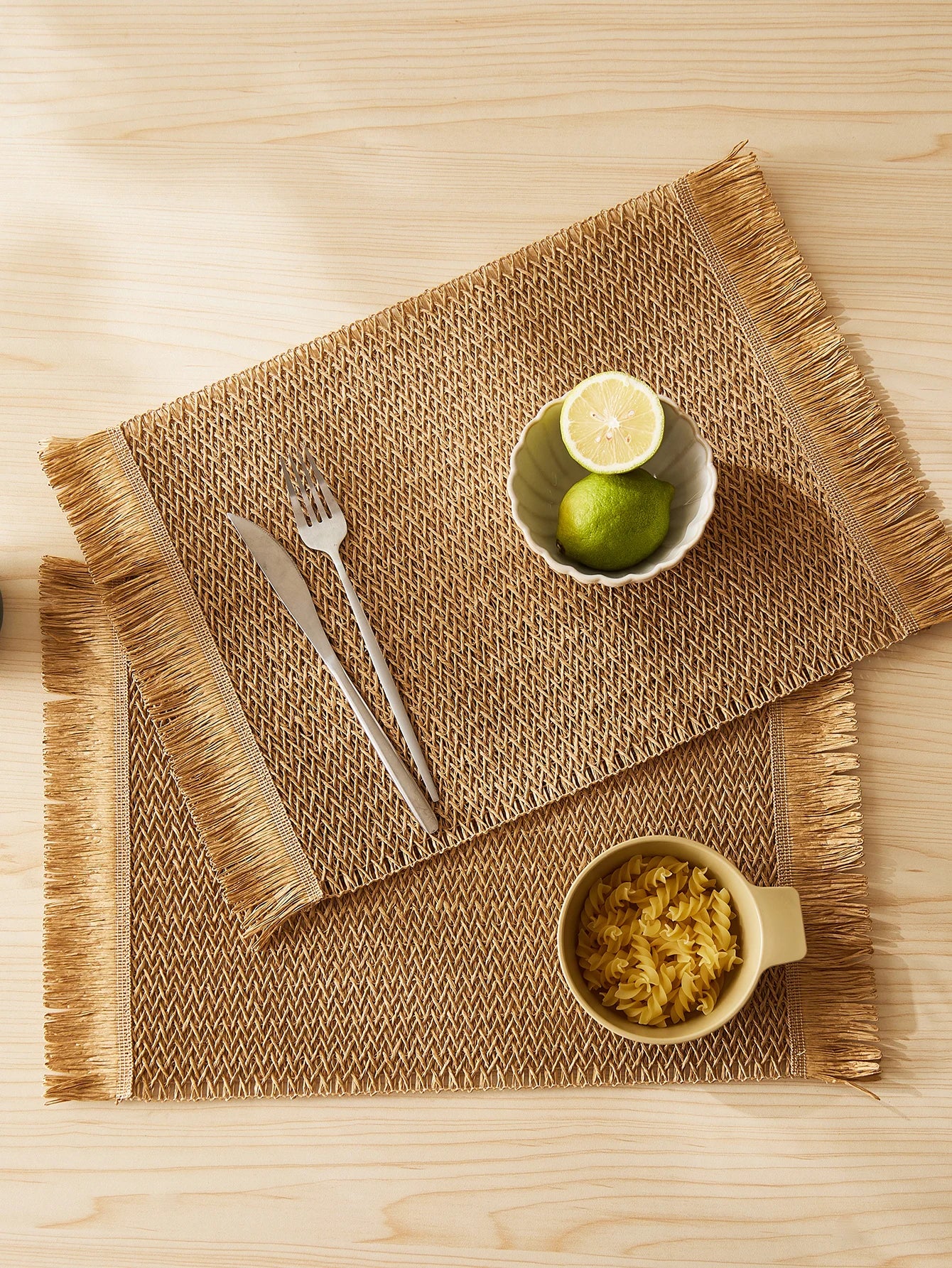 Roslin Woven Fringe Placemats