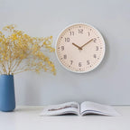 Harmon Silent Wall Clock with Minimalist Dial