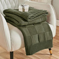 Huxley Chunky Knit Throw Blanket