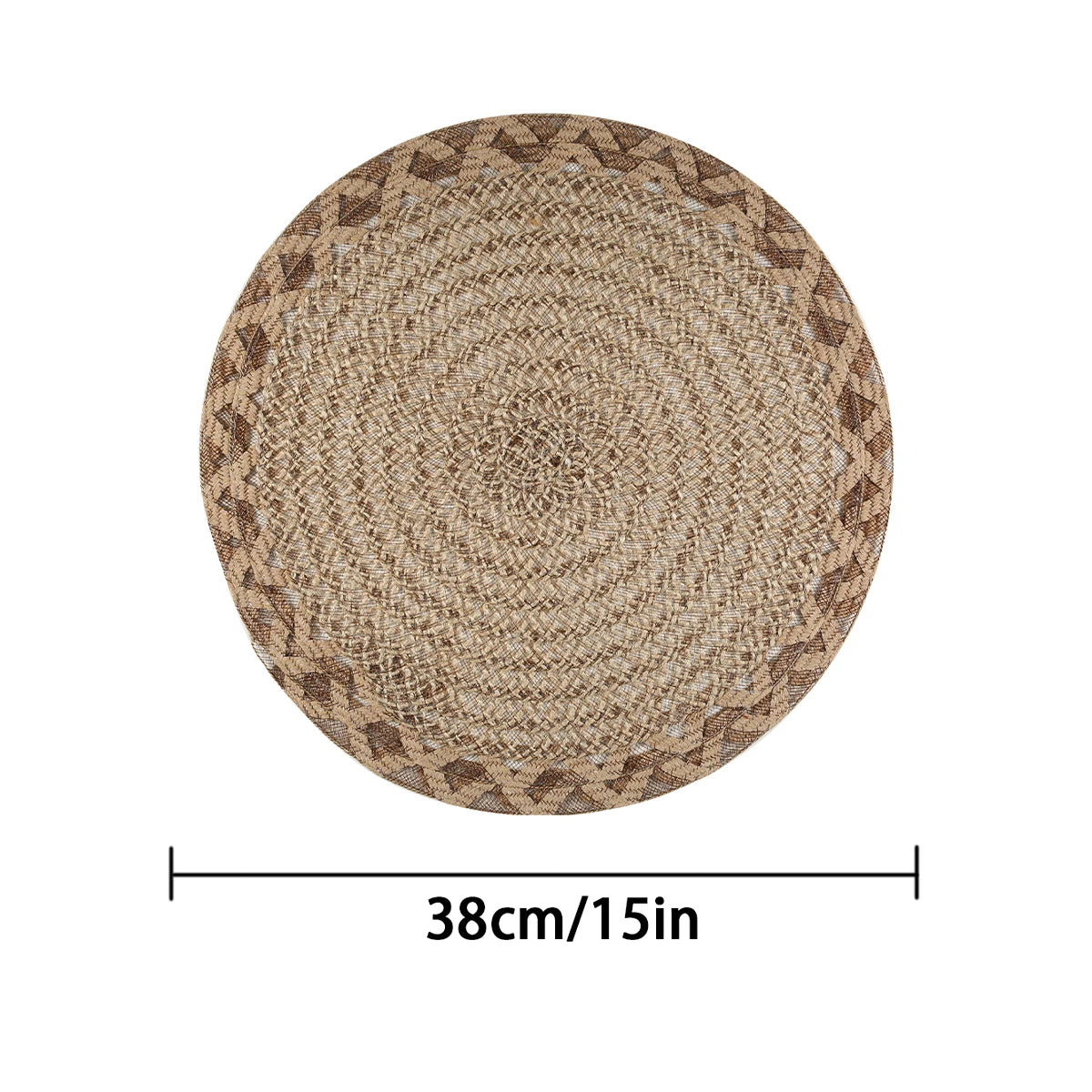 Kestrel Round Jute Woven Placemats