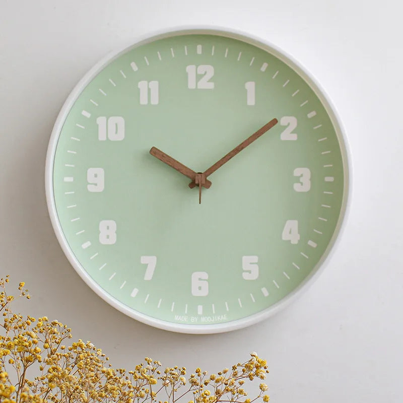 Harmon Silent Wall Clock with Minimalist Dial