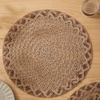 Kestrel Round Jute Woven Placemats