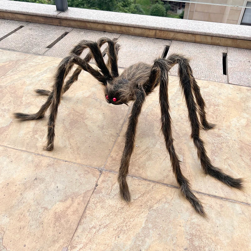 Arachna Giant Plush Spider Outdoor Decoration