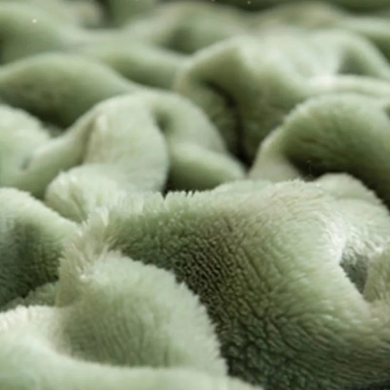 Marina Textured Plush Throw Blanket