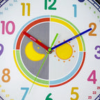 Ticksworth Learning Wall Clock for Kids