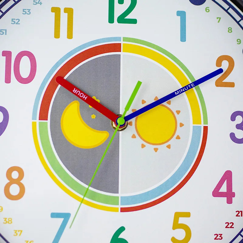 Ticksworth Learning Wall Clock for Kids