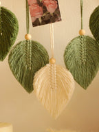 Thistle Boho Macrame Hanging Wall Shelf