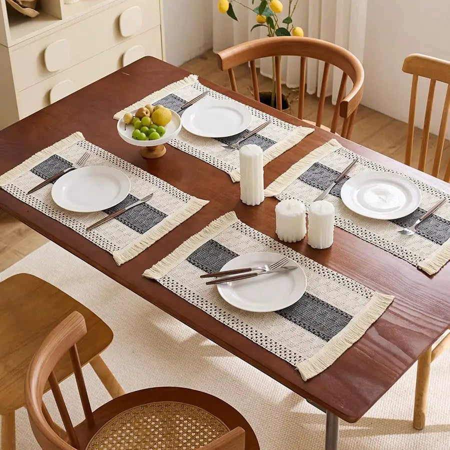 Weston Woven Stripe Placemats