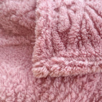 Cascade Plush Floral Textured Throw Blanket
