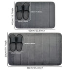 Minimalist Memory Foam Bath Mat